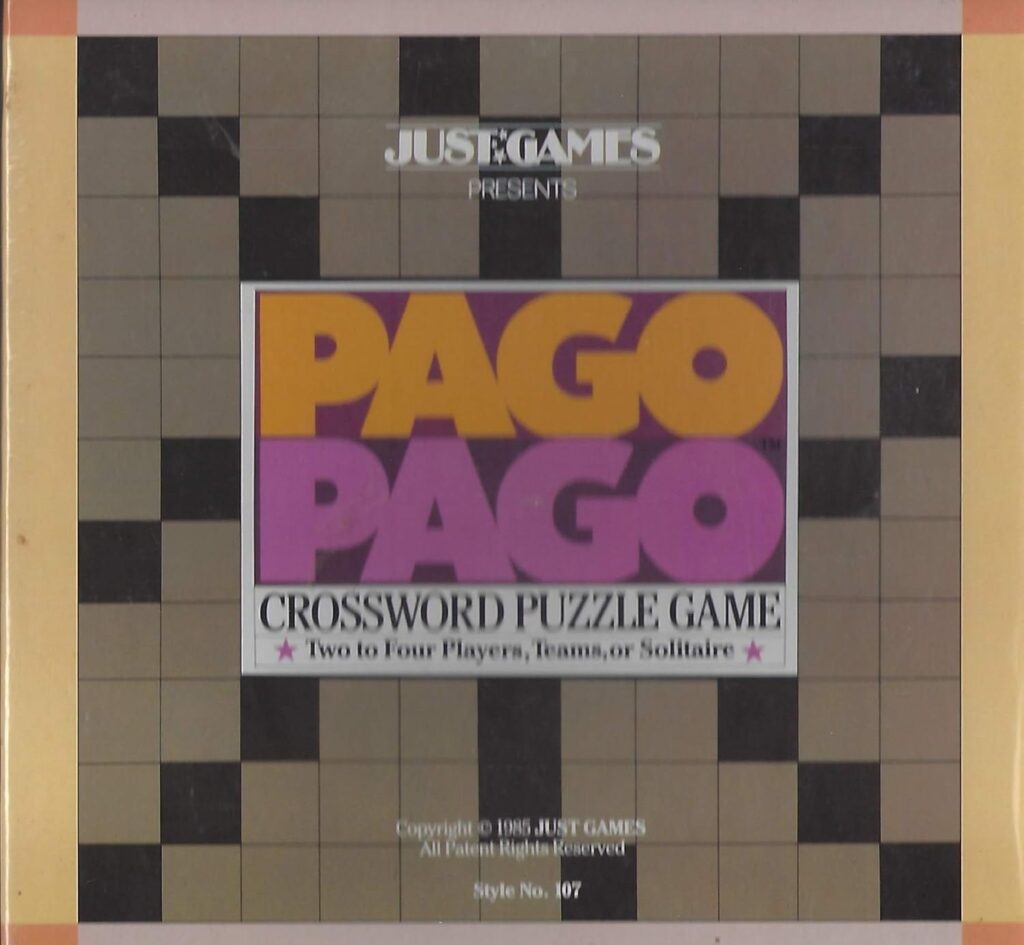 Amazon Pago Pago Crossword Puzzle Game Everything Else