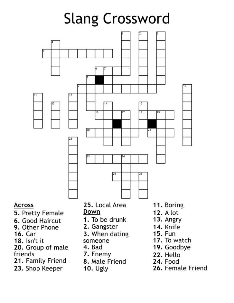 An Obsessive Fan In Slang Crossword