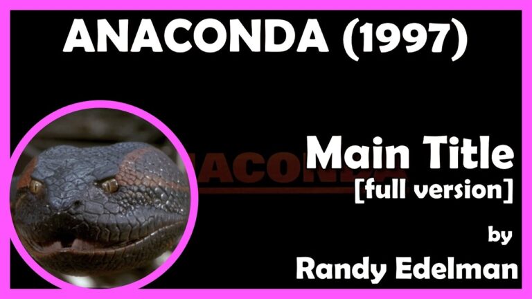 ANACONDA Main Title Full Version 1997 Columbia Pictures YouTube