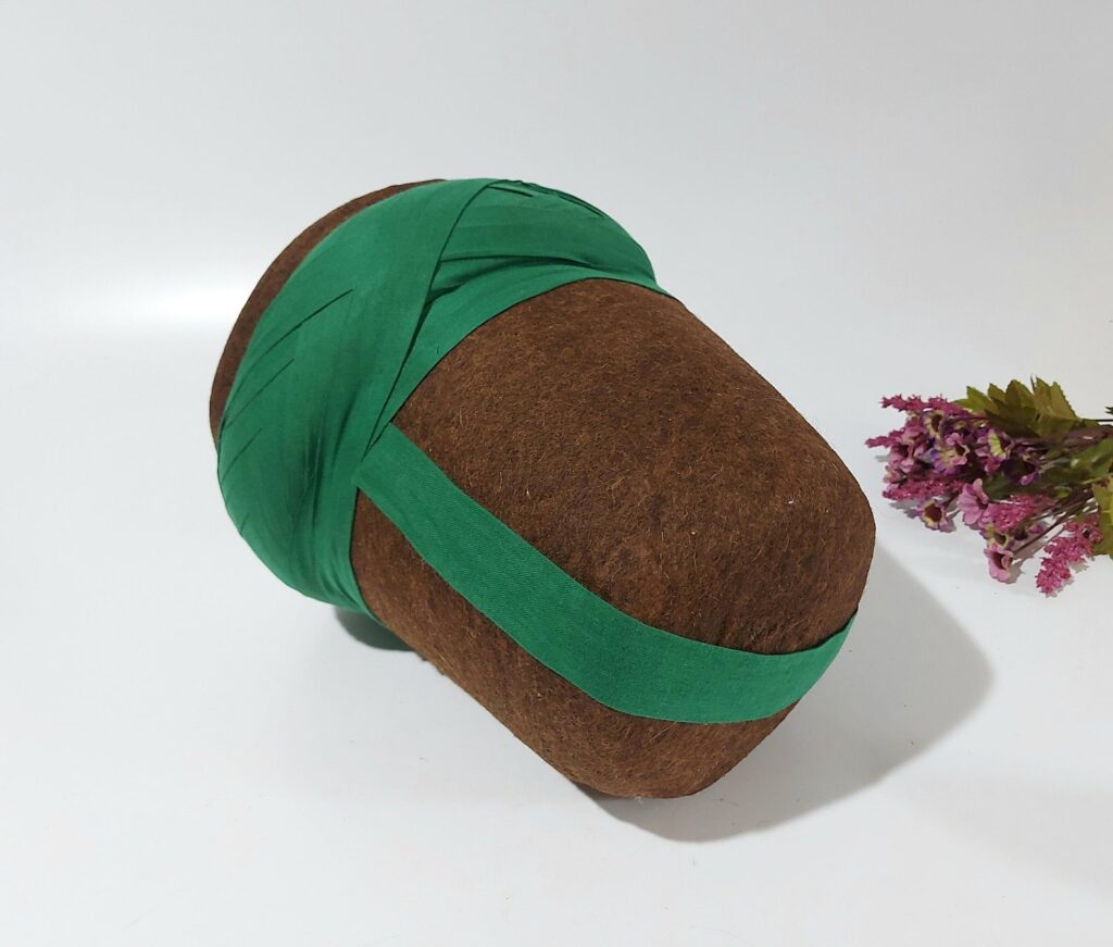 Authentic Dervish Hat Vintage Felt Mevlana Cap Brown Green Etsy