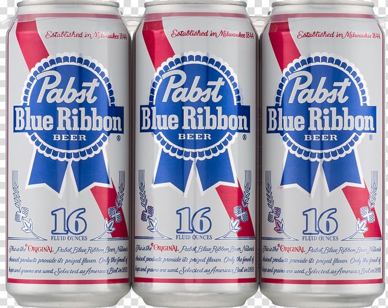 Beer Pabst Blue Ribbon Pabst Brewing Company Ounce Beer Transparent 