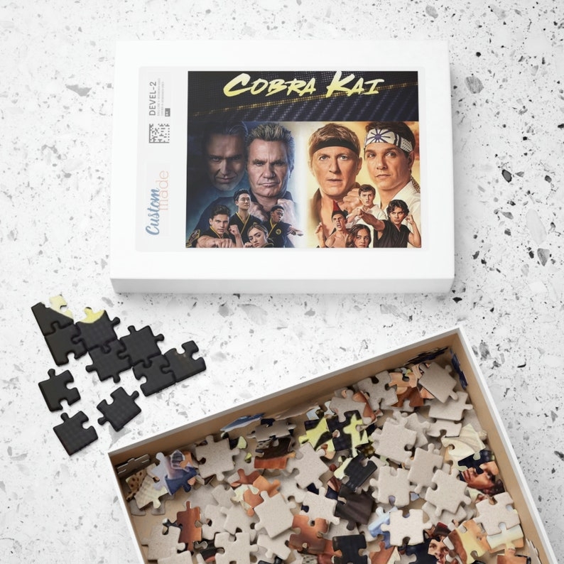 Cobra Kai Netflix Series Puzzle 110 252 500 1014 piece Etsy