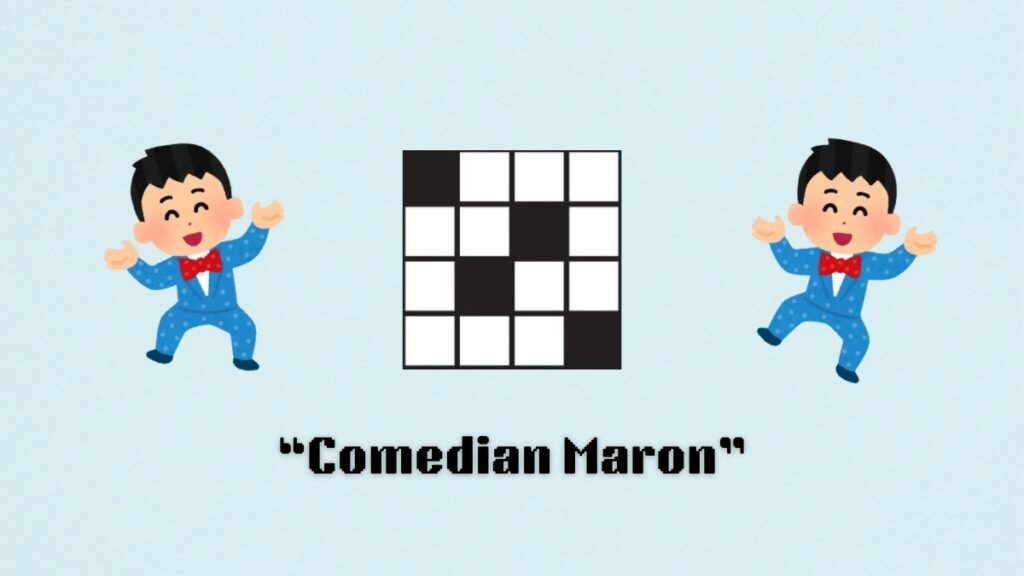  Comedian Maron NYT Mini Crossword July 31 Answer And Hints