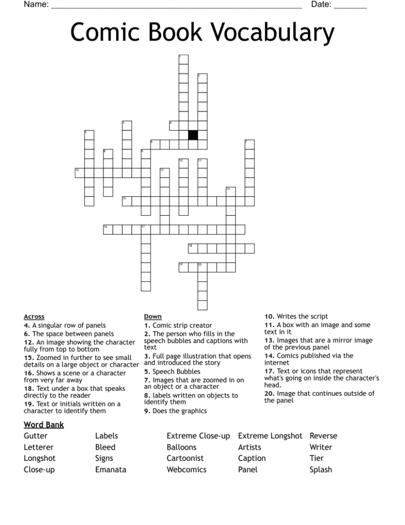 Comic Book Artists Supply Crossword Catalogcookscookwaresettttt