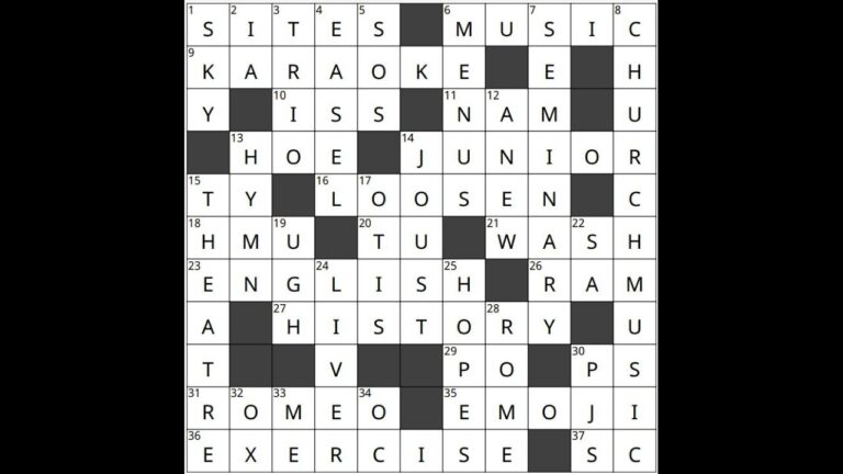 Concordia Culture Crossword What To Do With Your Degree The Sower 