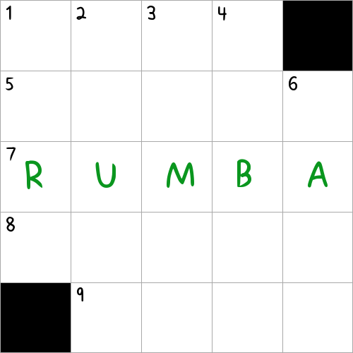 Cuban Dance Style NYT Crossword Clue