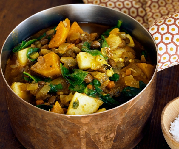 Curried Lentil Squash And Apple Stew Recipe NYT Cooking