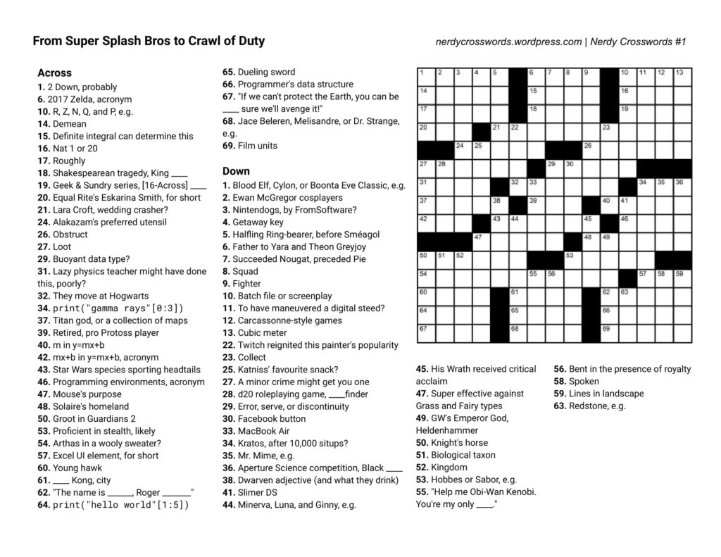 Daily Crossword Puzzle Printable Rtrsonline Printable Daily Sunday 