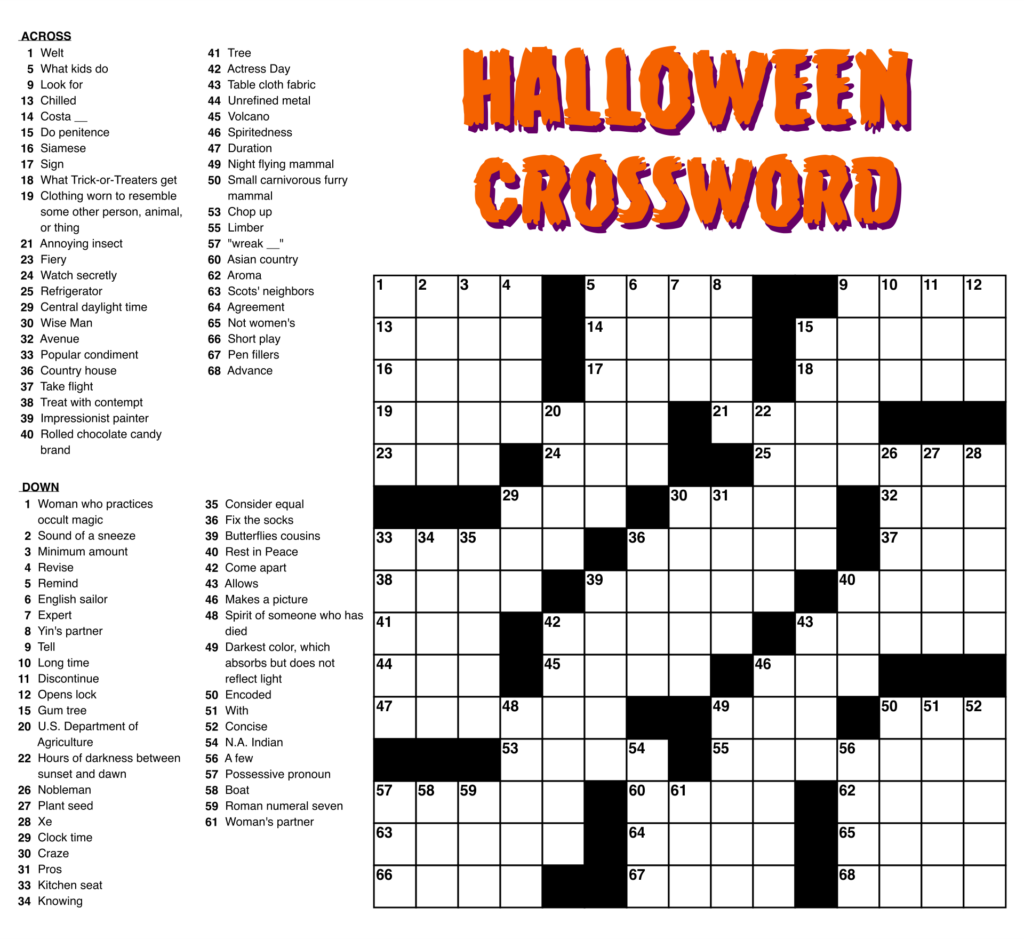 Digital Print Source Crossword Digital World