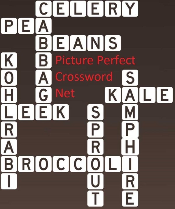 Eat Your Greens Picture Perfect Crossword