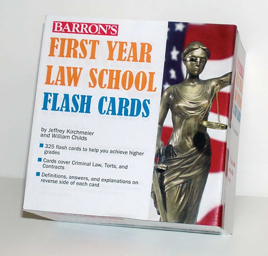 First Year Law School Flash Cards Book Summary Video Official 