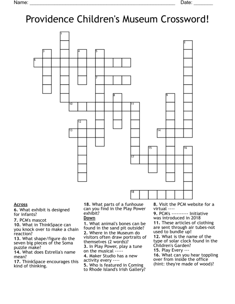 Focus Of A Stockholm Museum Crossword