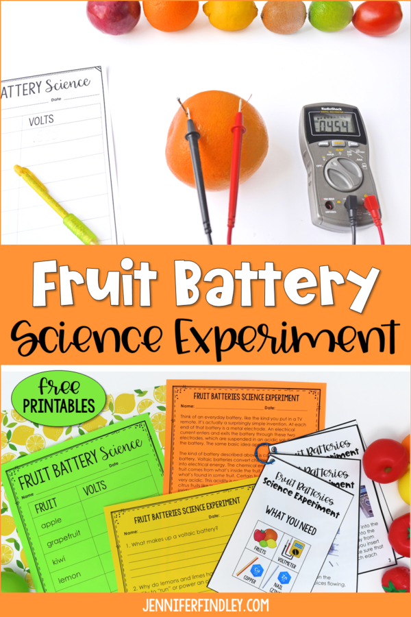 Fruit Battery Science Experiment