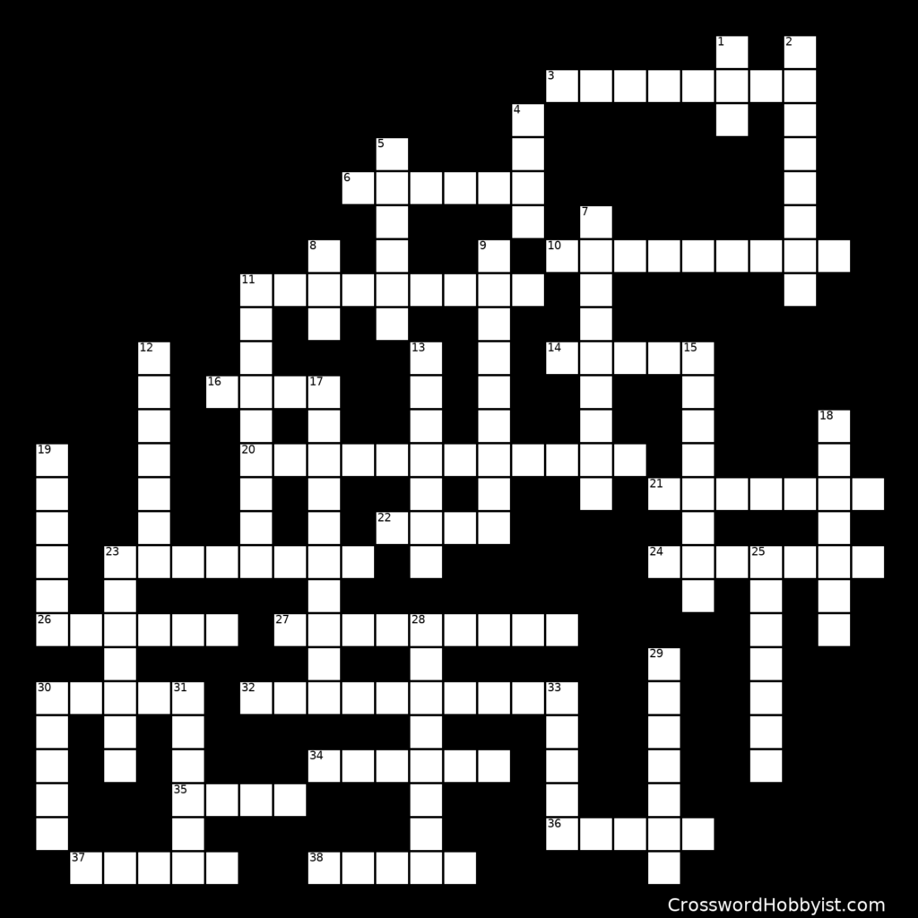 GOD S LOVE Crossword Puzzle