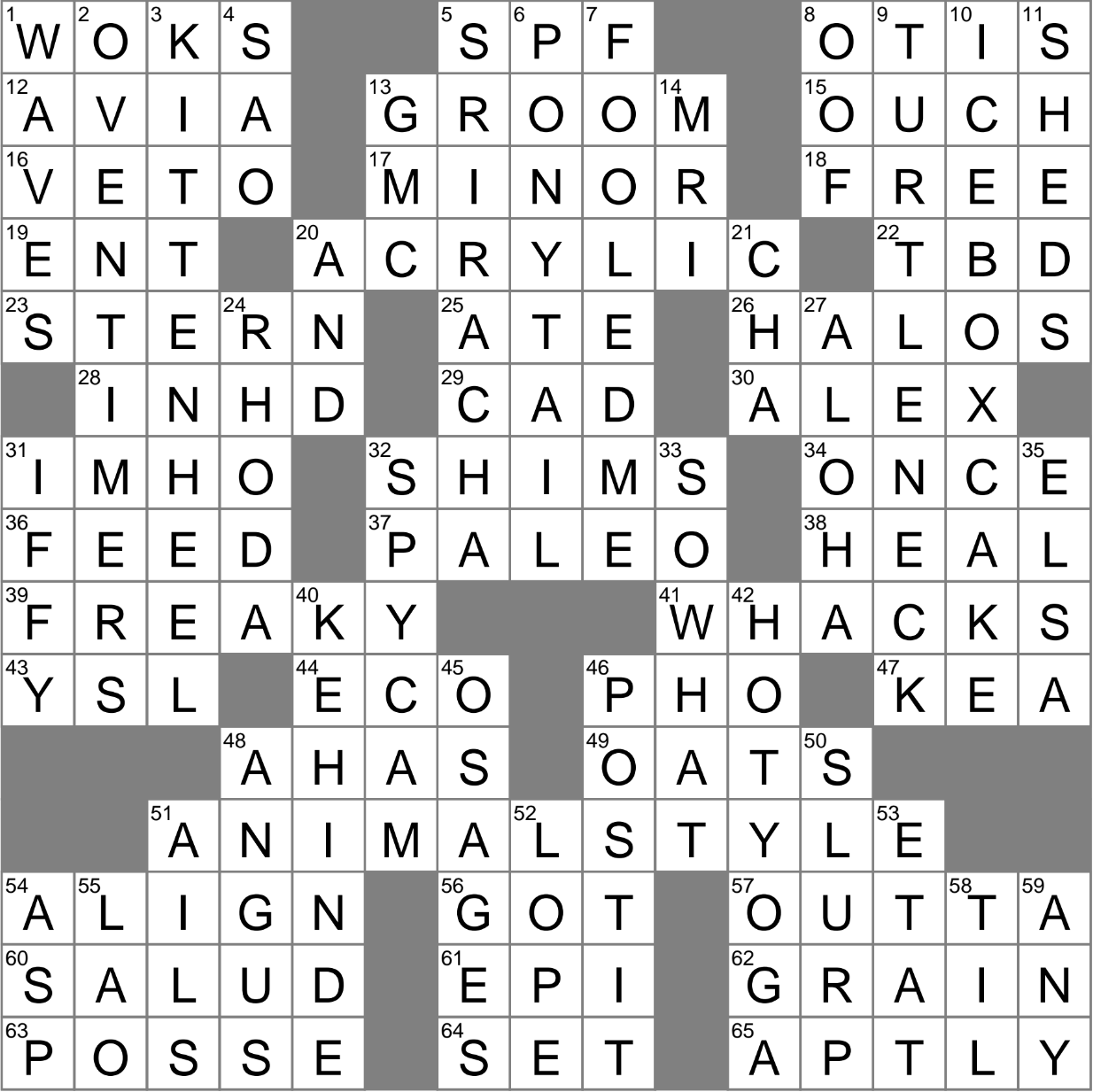 Great Plains People Crossword Clue Archives LAXCrossword