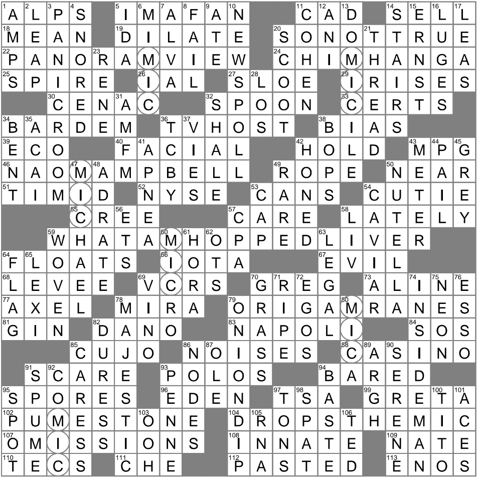 Great Songs Slangily Crossword Clue Archives LAXCrossword