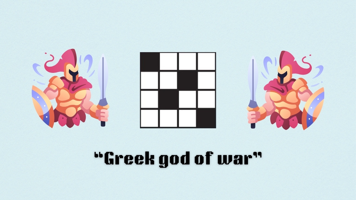 Greek God Of War NYT Mini Crossword Clue Aug 20 Answer And Hints