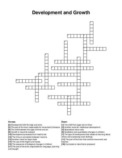 Growth Area For Many Nyt Crossword Prntbl concejomunicipaldechinu gov co