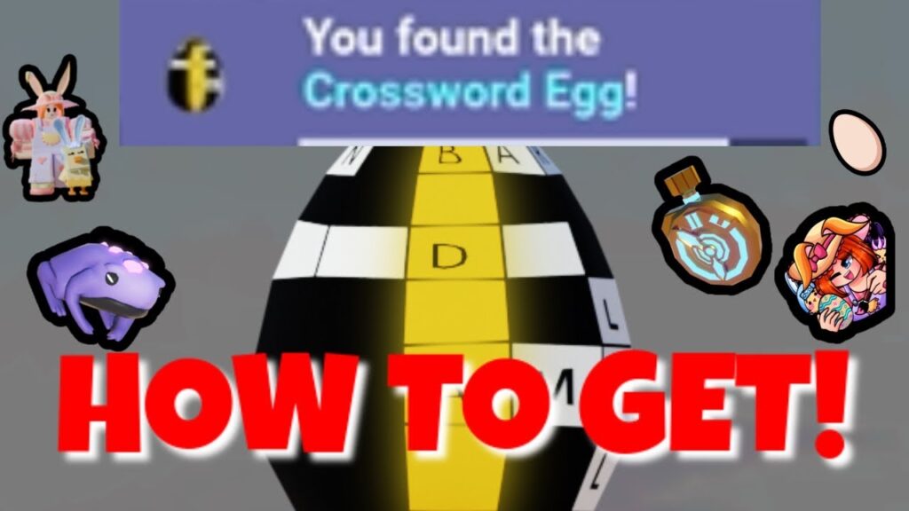HOW TO GET THE CROSSWORD EGG IN ROBLOX BEDWARS Roblox Bedwars YouTube
