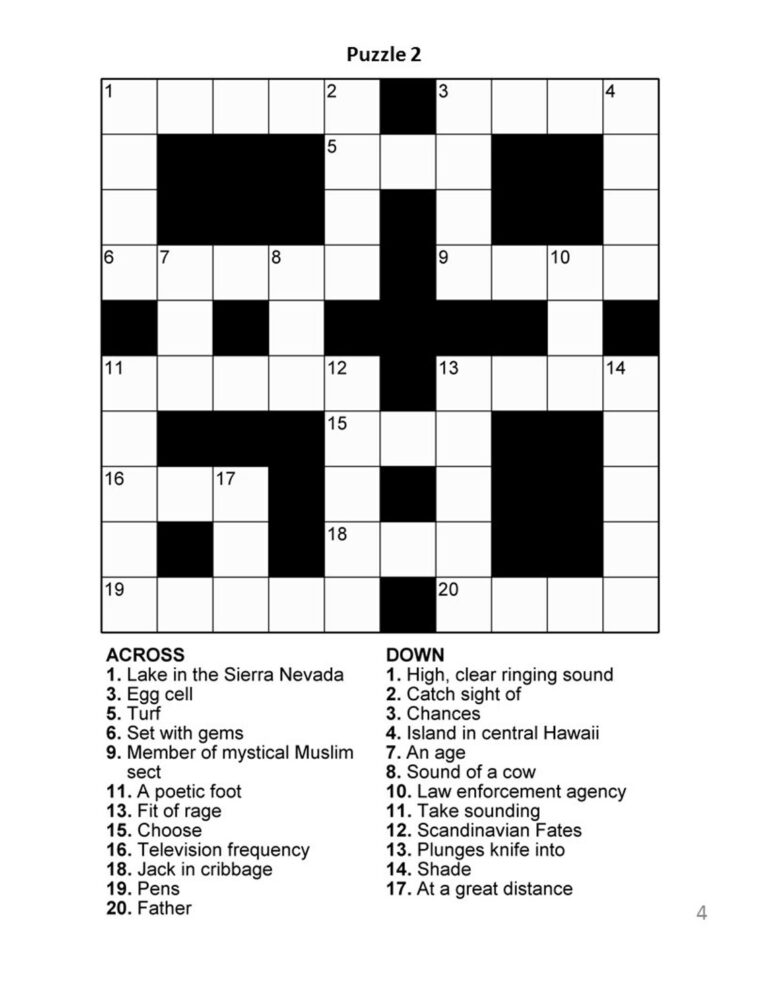 How To Make A Crossword Puzzle Online Free At Clifford Graham Blog