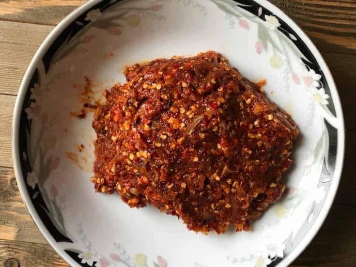 Lao Jeow Bong Chili Paste Dipping Salsa