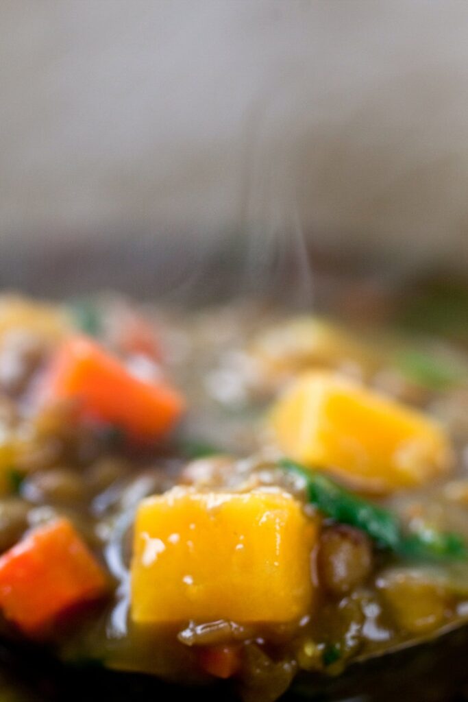 Lentil Stew With Pumpkin Or Sweet Potatoes Recipe NYT Cooking