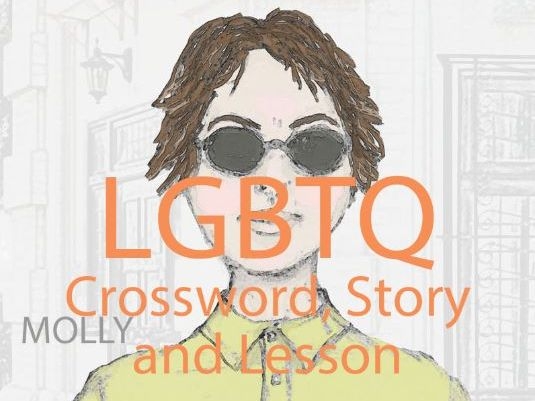 LGBTQ Crossword Puzzle Story And Lesson US Teaching Resources