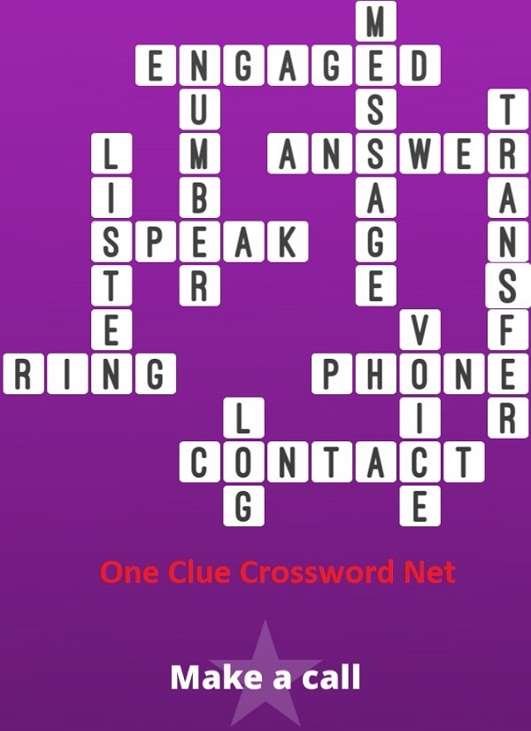 Make A Call Bonus Puzzle Get Answers For One Clue Crossword Now