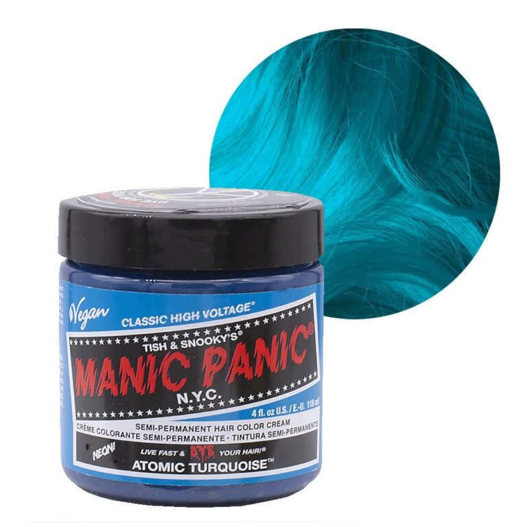 Manic Panic Classic High Voltage Atomic Turquoise 118ml Semi 