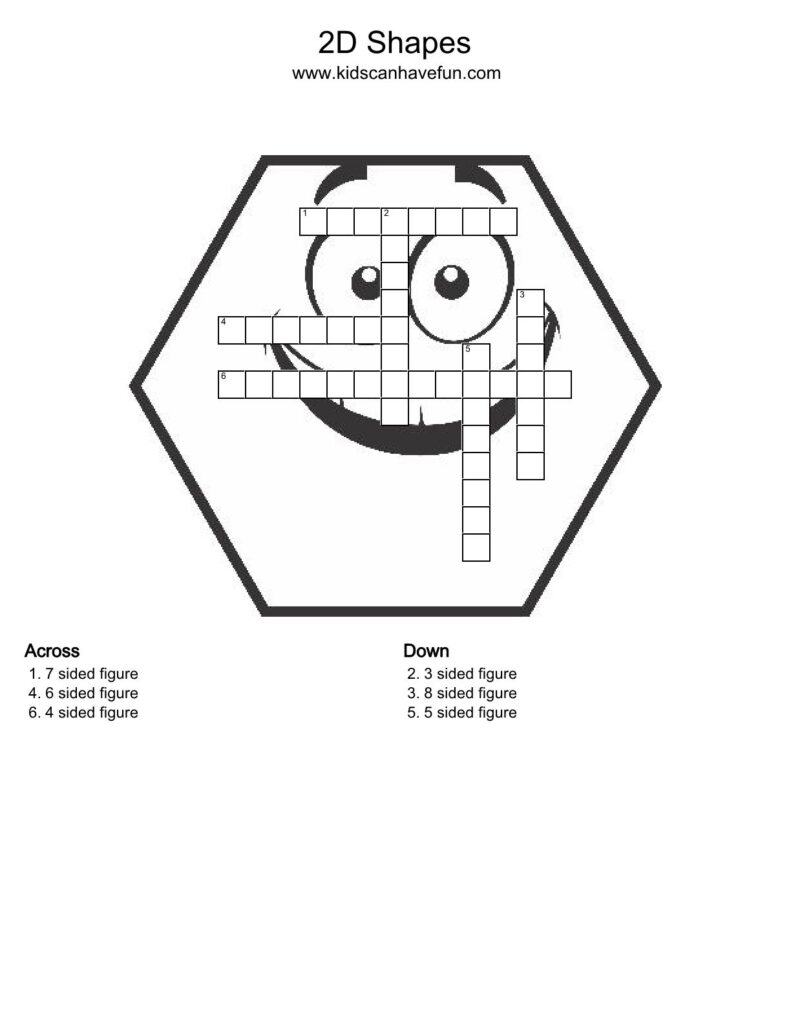 Month On The Hebrew Calendar Crossword Printable Word Searches