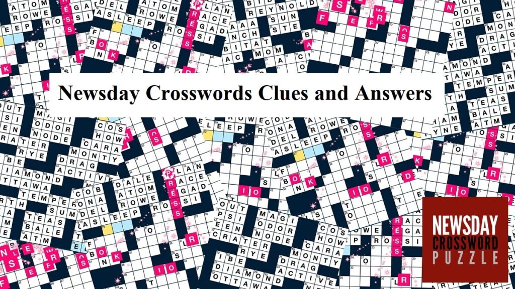 Newsday Crossword November 3 2023 Clues And Answers