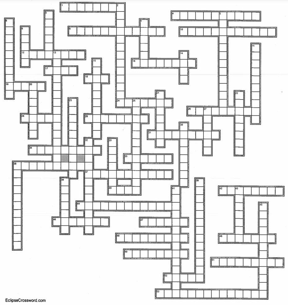 Nobel Laureate Crossword Puzzle 1951 1960 Chemical Education Xchange