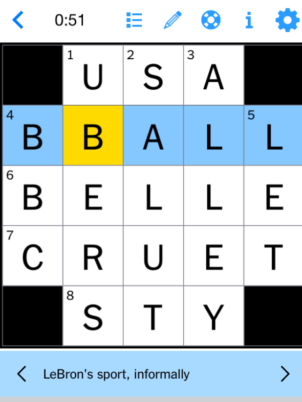 NYT Mini Crossword Answers December 2024 