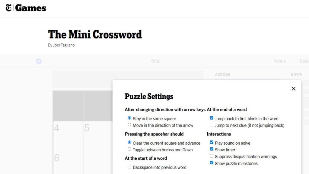 NYT Mini Crossword August 1 2023 Answers 8 1 23 Try Hard Guides