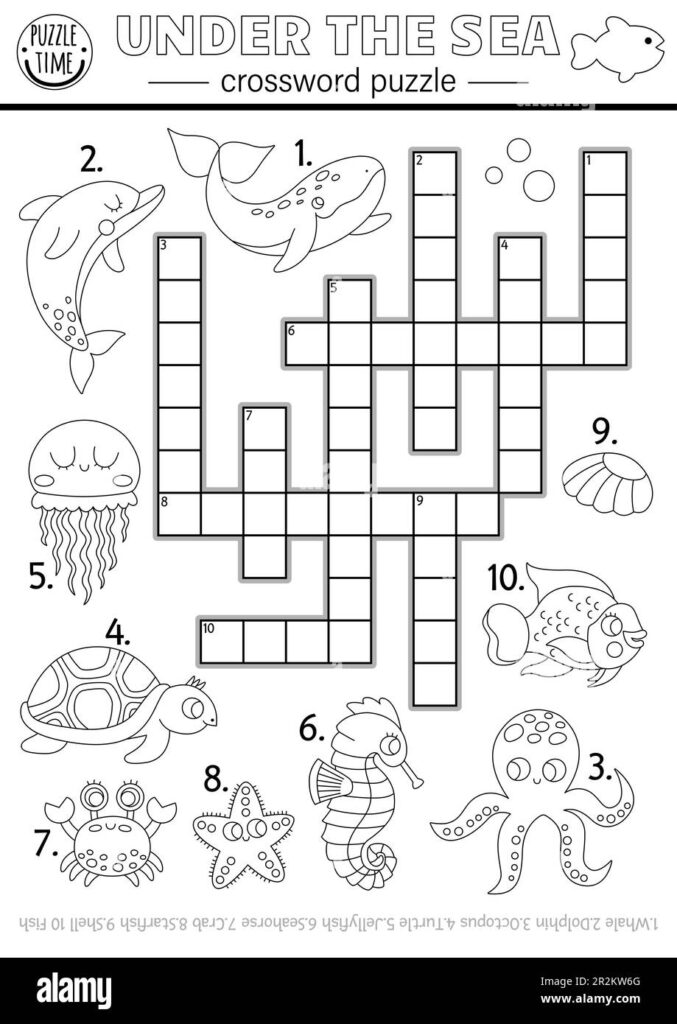 Ocean Currents Crossword Puzzle Answer Key