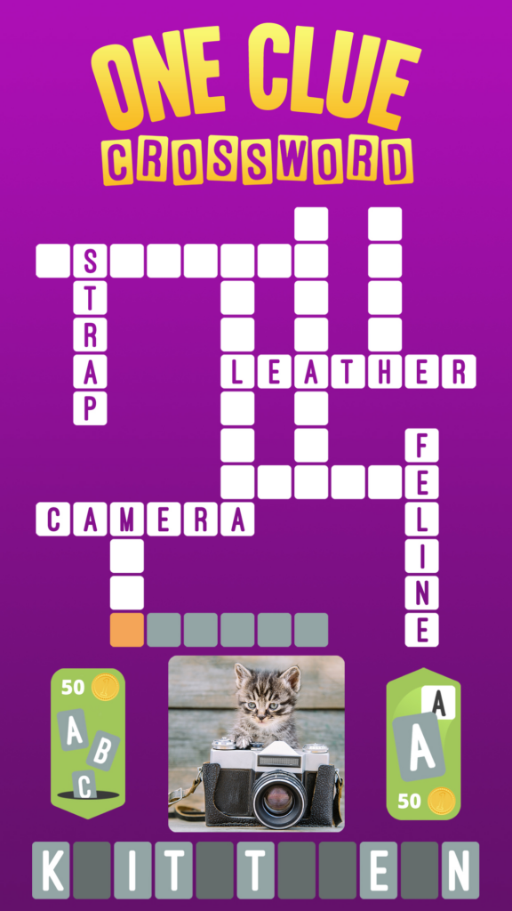 One Clue Crossword 100s Of Great Free Crosswords With Picture Clues 