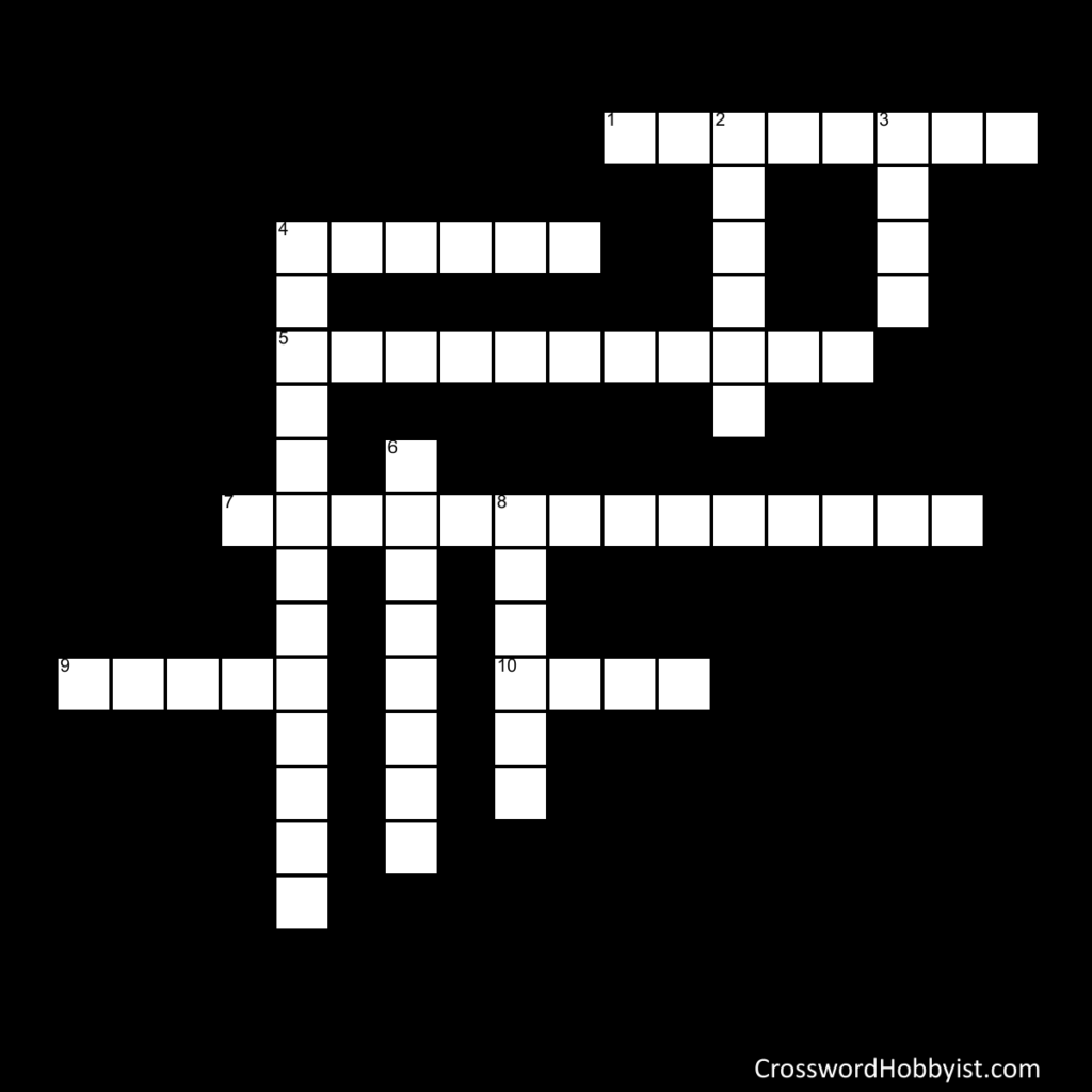 PARTS OF THE EYE Crossword Puzzle