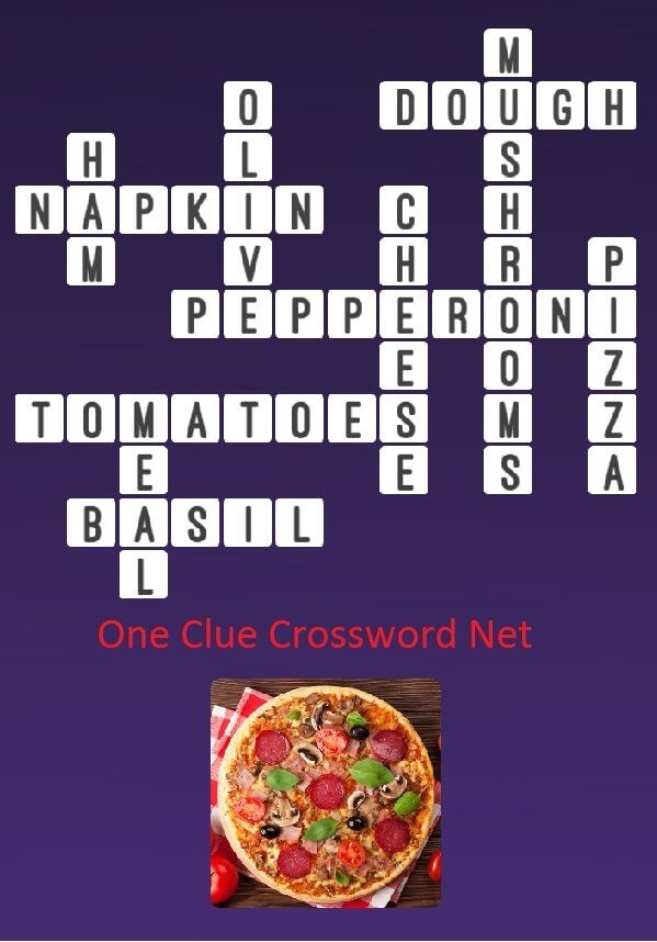 Pizza One Clue Crossword