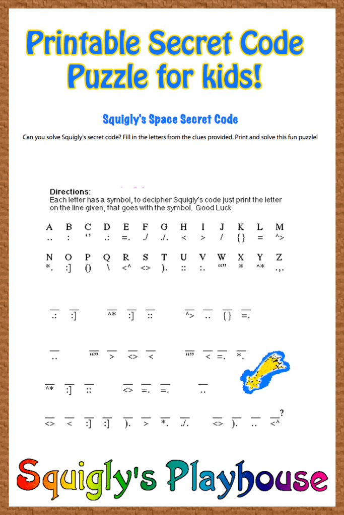 Printable Puzzles For 5 Year Olds Printable Crossword Puzzles