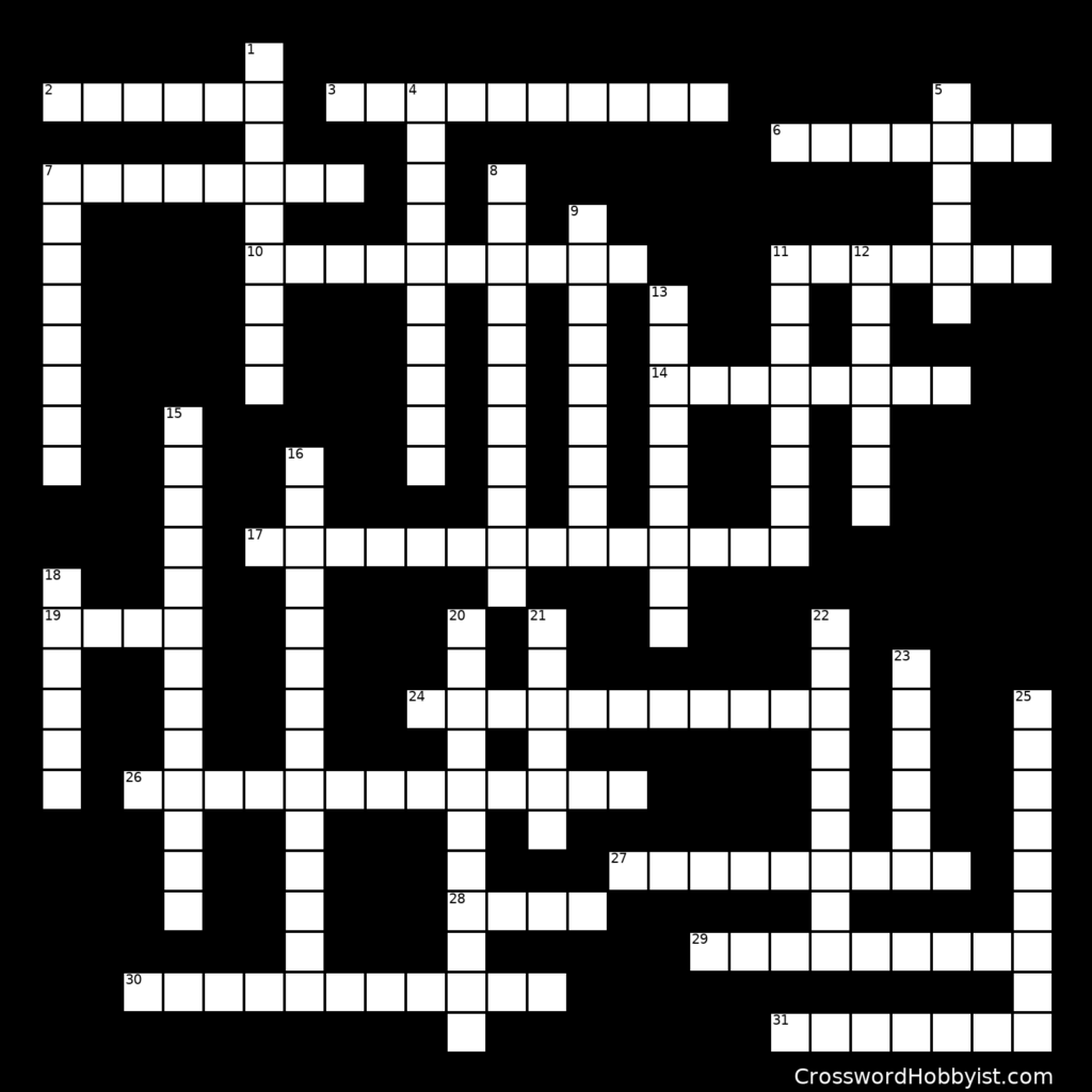 Progressive Era Crossword Puzzle