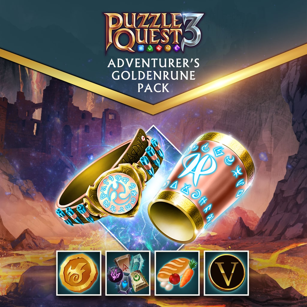 PUZZLE QUEST 3 Adventurer s Goldenrune Pack