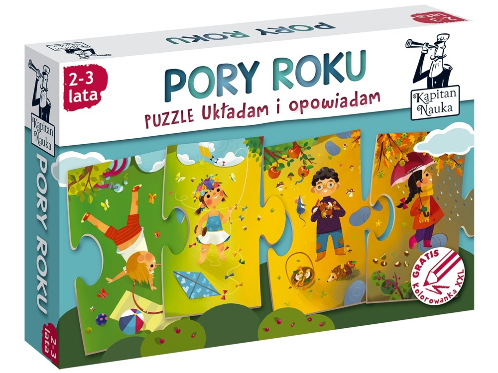 Puzzle Uk adam I Opowiadam Pory Roku 10 Ele KS0676 Sklep Jokomisiada