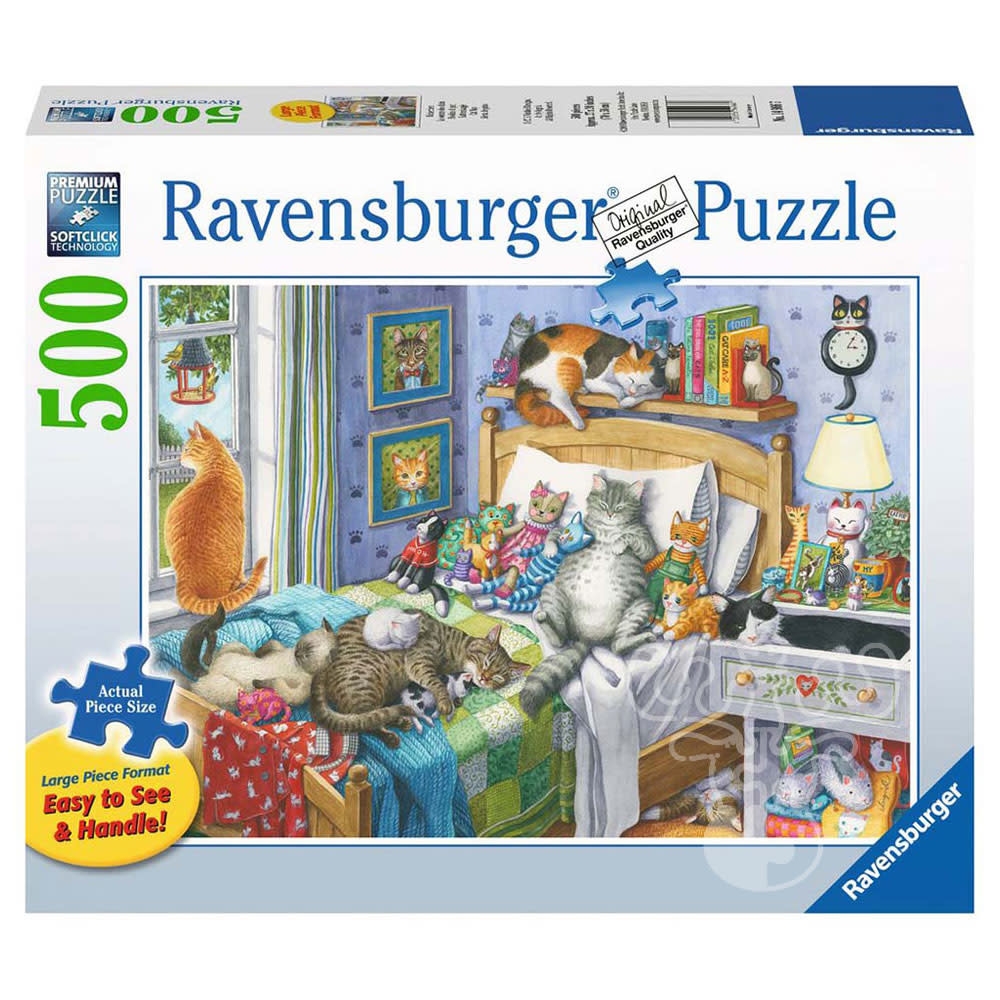 Ravensburger Cat Nap Large Format Puzzle 500pcs Puzzles Canada