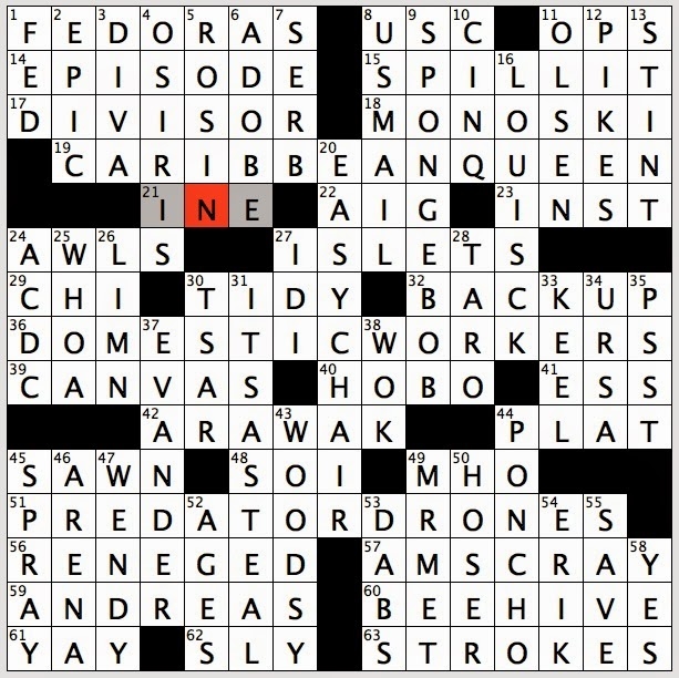 Rex Parker Does The NYT Crossword Puzzle Greater Antilles Native Once 