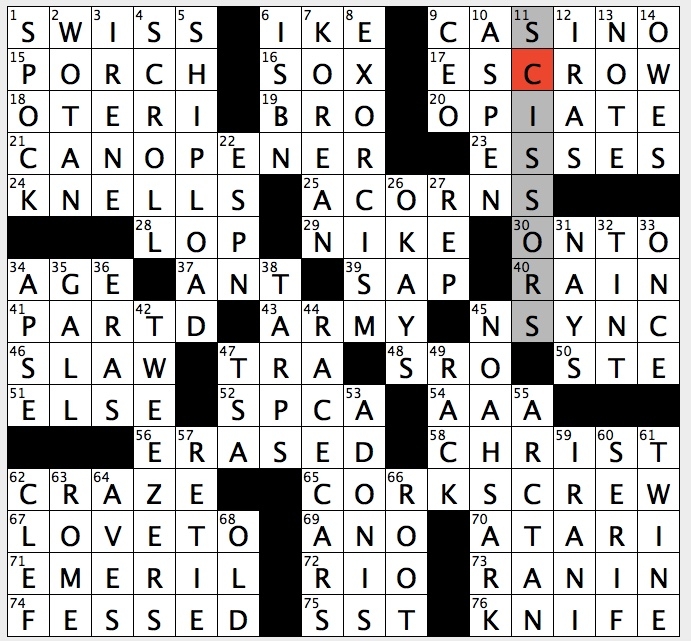 Rex Parker Does The NYT Crossword Puzzle King Of Gods In Wagner s Ring 