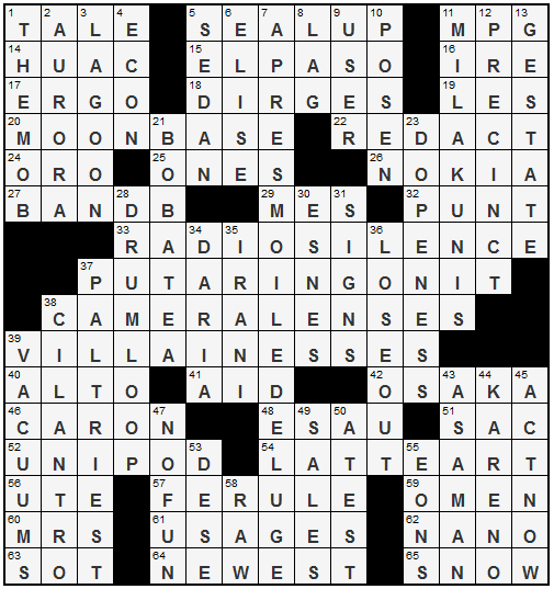 Rex Parker Does The NYT Crossword Puzzle Like A Wet Blanket SAT 9 26 