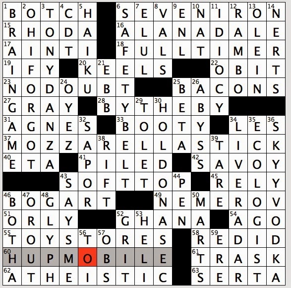 Rex Parker Does The NYT Crossword Puzzle Month In Which Creation Began 