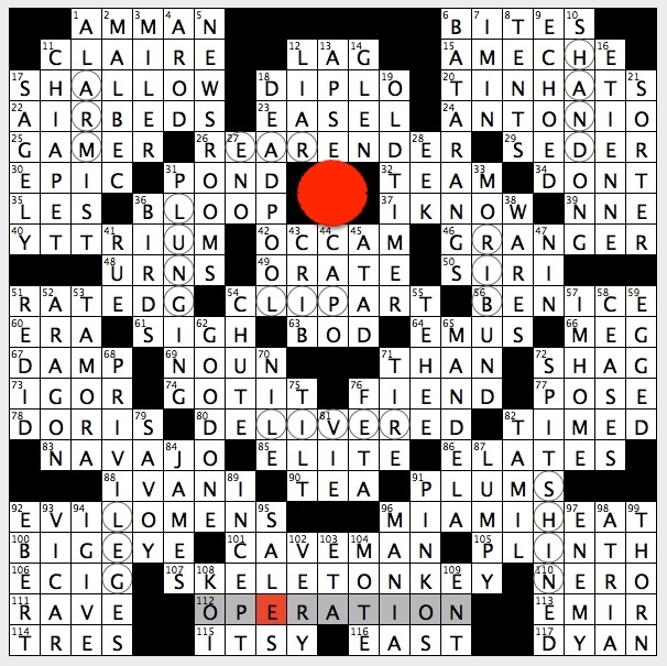 Rex Parker Does The NYT Crossword Puzzle One named Electronic Musician 