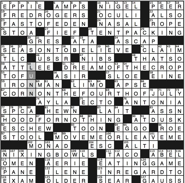 Rex Parker Does The NYT Crossword Puzzle Saudi Arabian Province SUN 