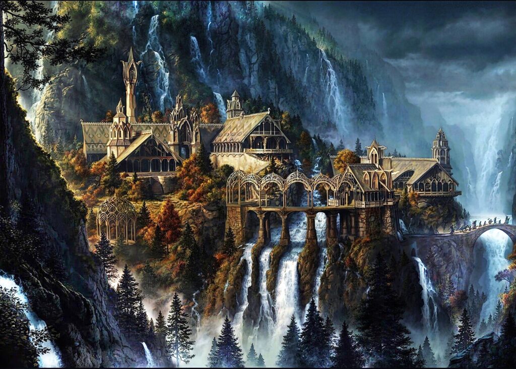 Rivendell 1000 Pieces Jigsaw Puzzle 64 6 Cm X 47 6cm Jigsawfy